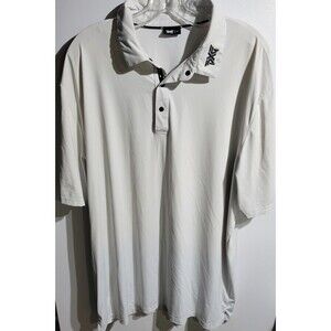 PXG Mens Comfort Fit Golf Polo White Size XL
